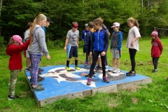 Low Ropes Balancing